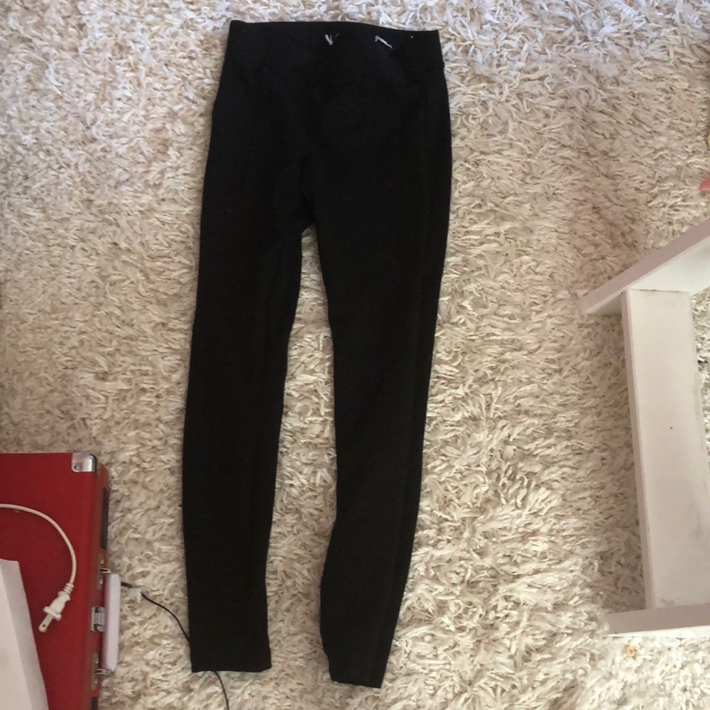 Long dress pants.